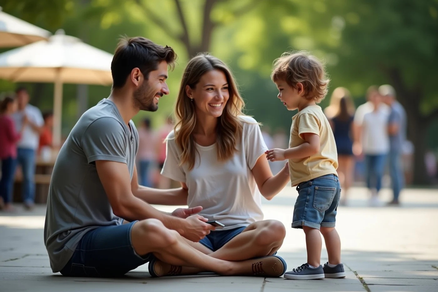 Boundaries for a New Partner Around Your Children - editorial photograph