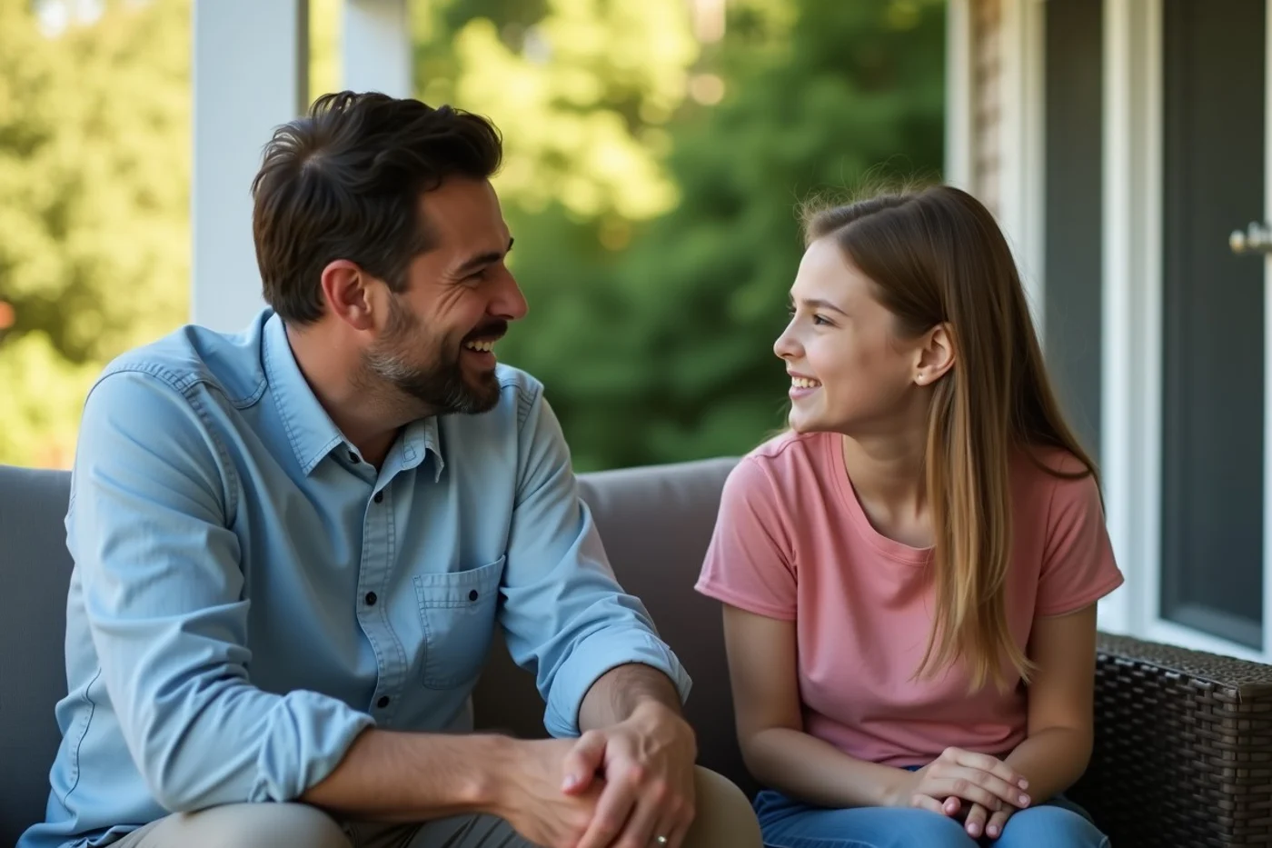 How to Listen When Your Child Is Uncomfortable With Your Relationship - editorial photograph