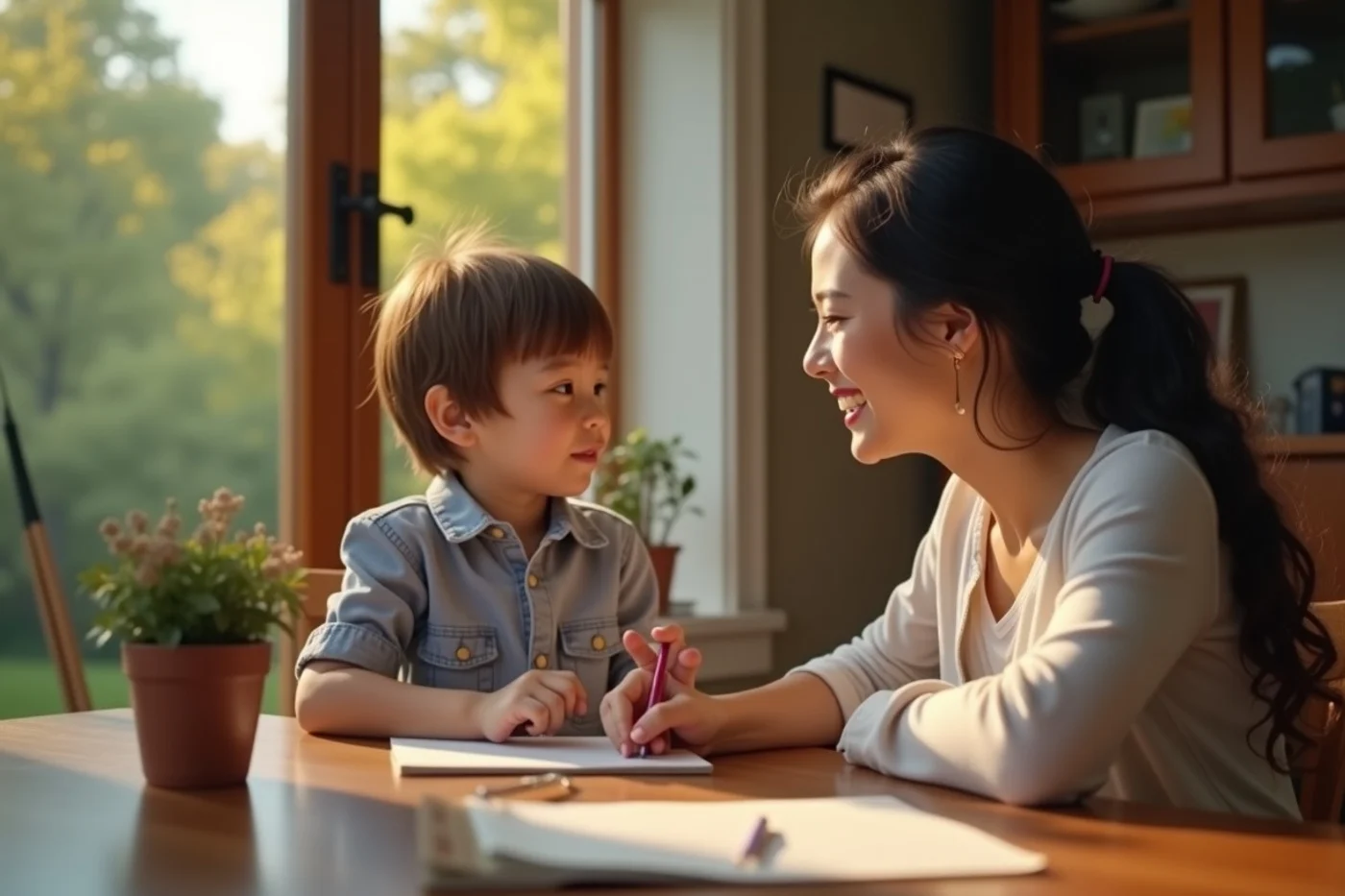 How to Prepare Children to Meet Someone You’re Dating - editorial photograph
